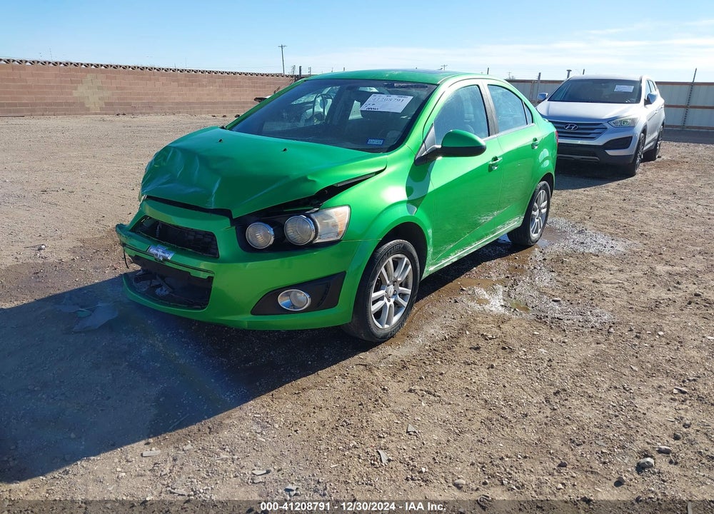 2014 CHEVROLET SONIC LT VIN: 1G1JC5SH3E4219619