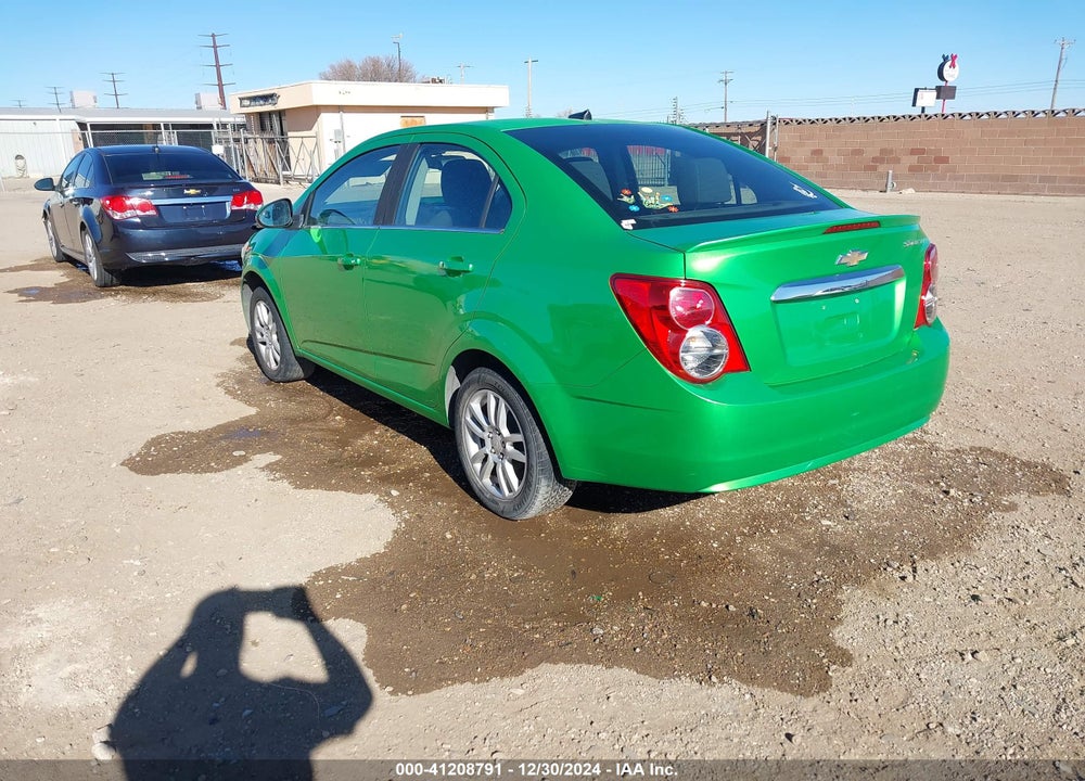 2014 CHEVROLET SONIC LT VIN: 1G1JC5SH3E4219619