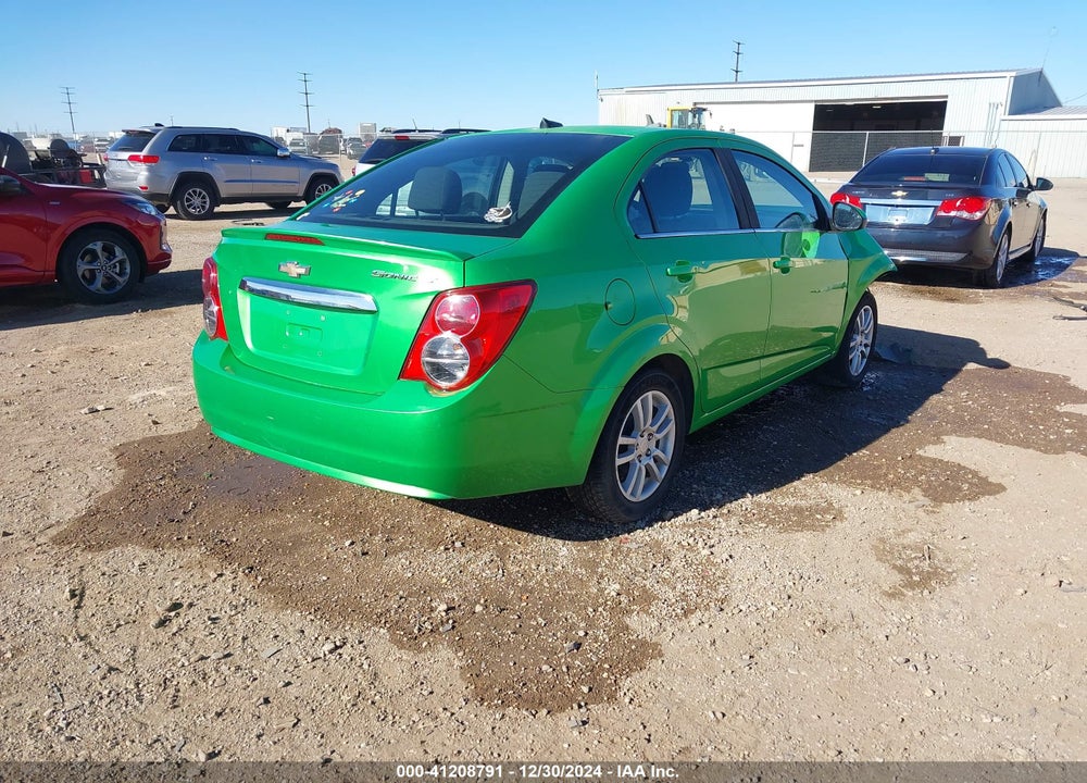 2014 CHEVROLET SONIC LT VIN: 1G1JC5SH3E4219619