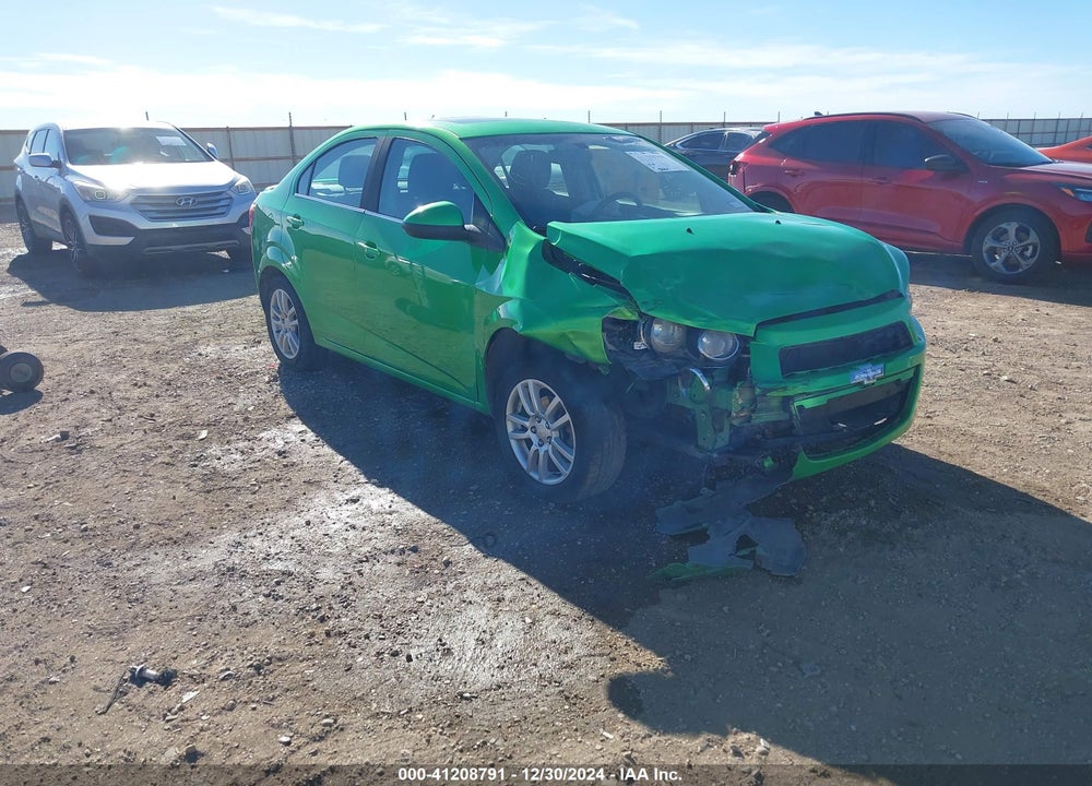 2014 CHEVROLET SONIC LT VIN: 1G1JC5SH3E4219619