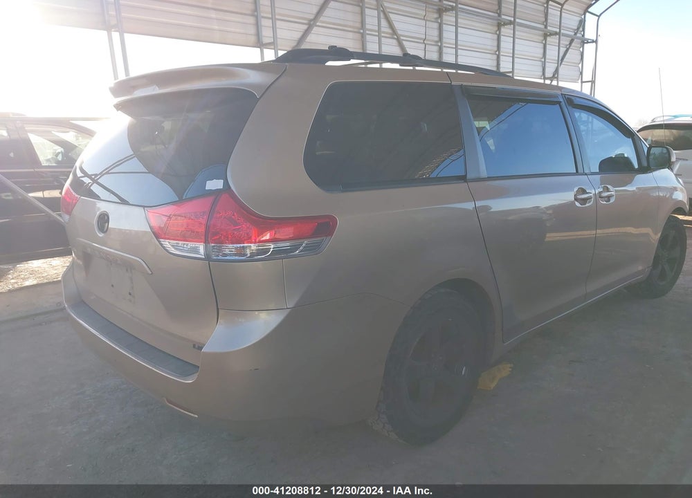 2011 TOYOTA SIENNA LE V6 VIN: 5TDKK3DC0BS067884