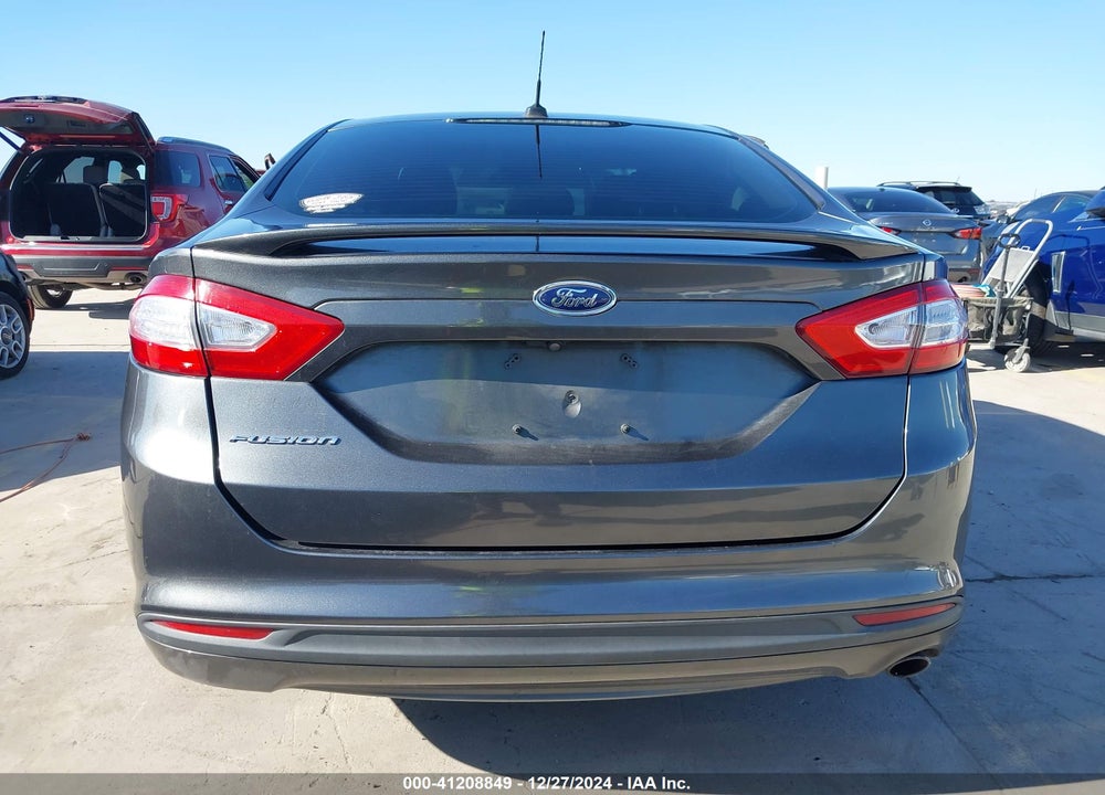 2016 FORD FUSION S VIN: 3FA6P0G70GR245860