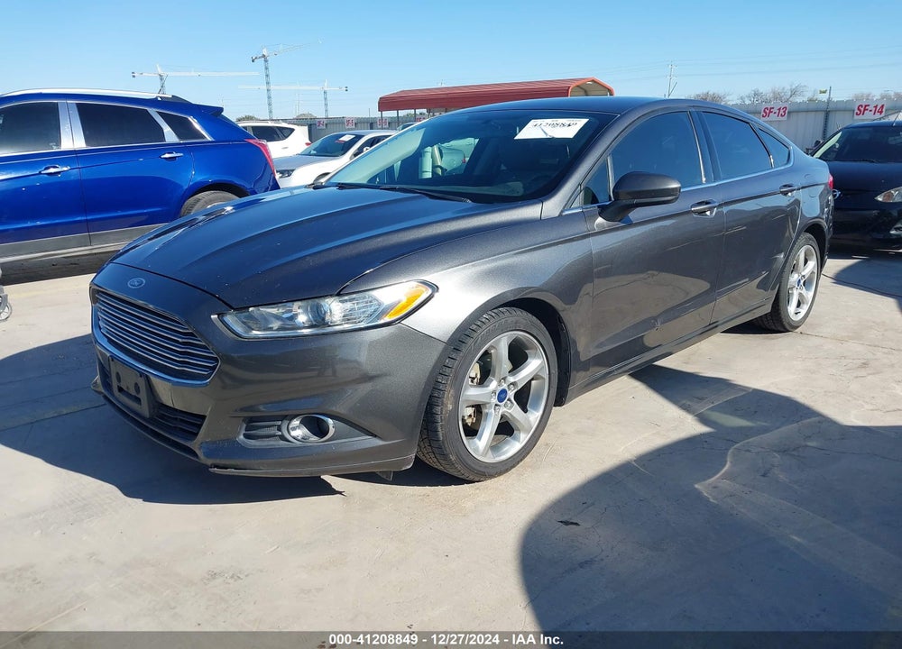 2016 FORD FUSION S VIN: 3FA6P0G70GR245860