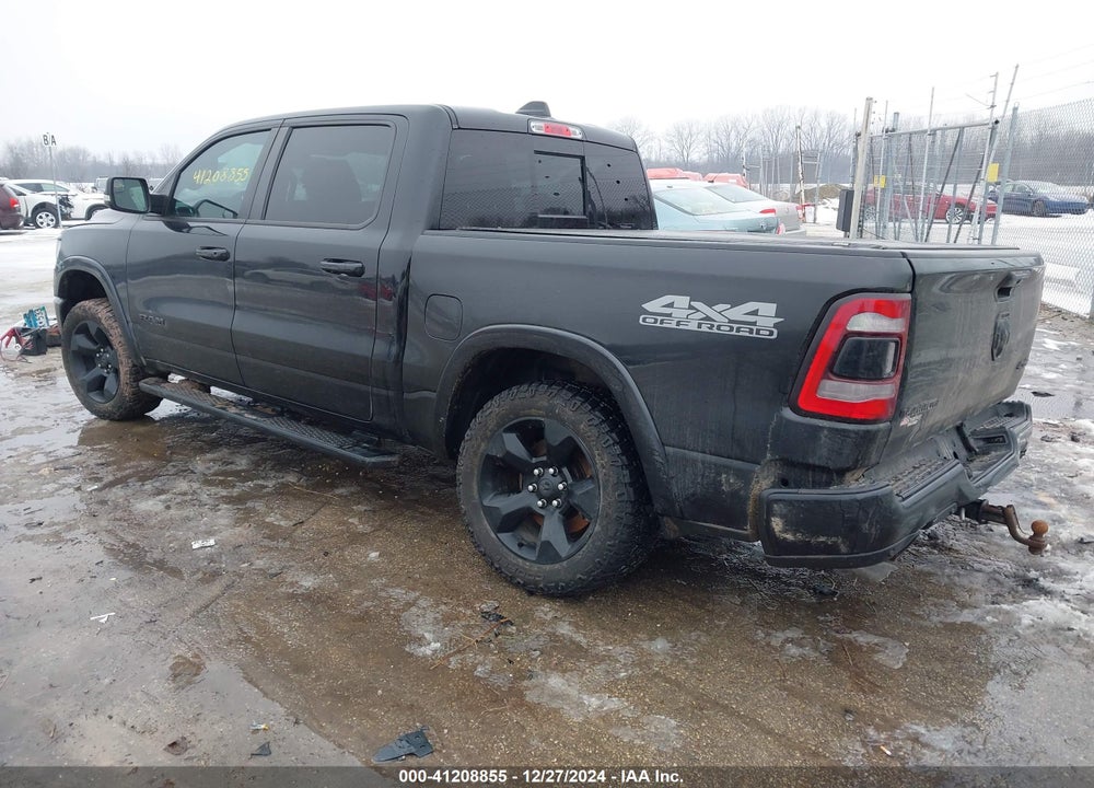 2019 RAM 1500 LAIE VIN: 1C6SRFJT6KN686472