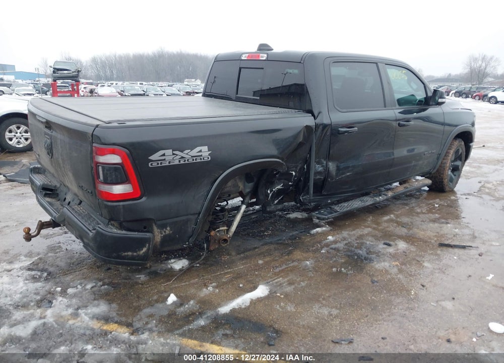 2019 RAM 1500 LAIE VIN: 1C6SRFJT6KN686472