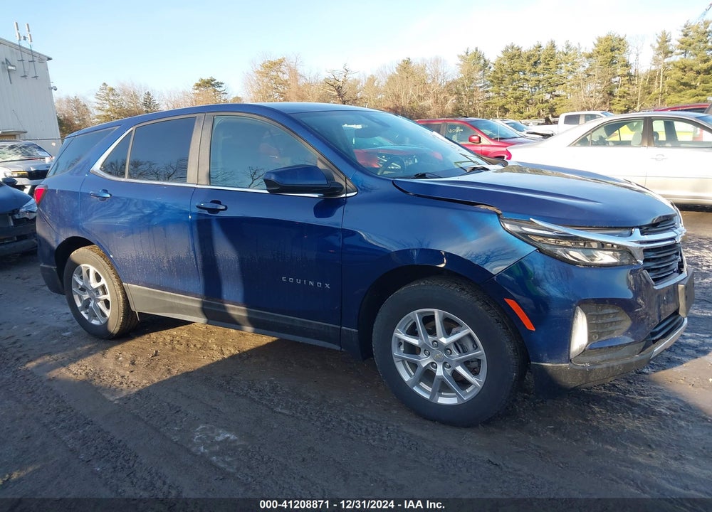 2022 CHEVROLET EQUINOX LT VIN: 3GNAXUEV1NL299771