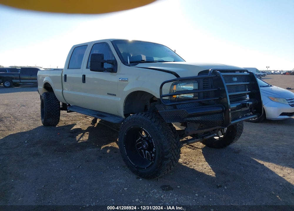 2001 FORD F250 SUPER DUTY VIN: 1FTNW21F91EB57601