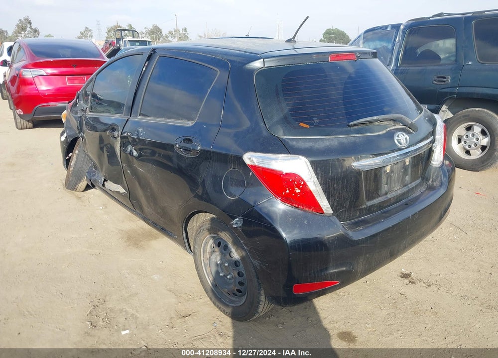 2013 TOYOTA YARIS VIN: JTDKTUD35DD567914