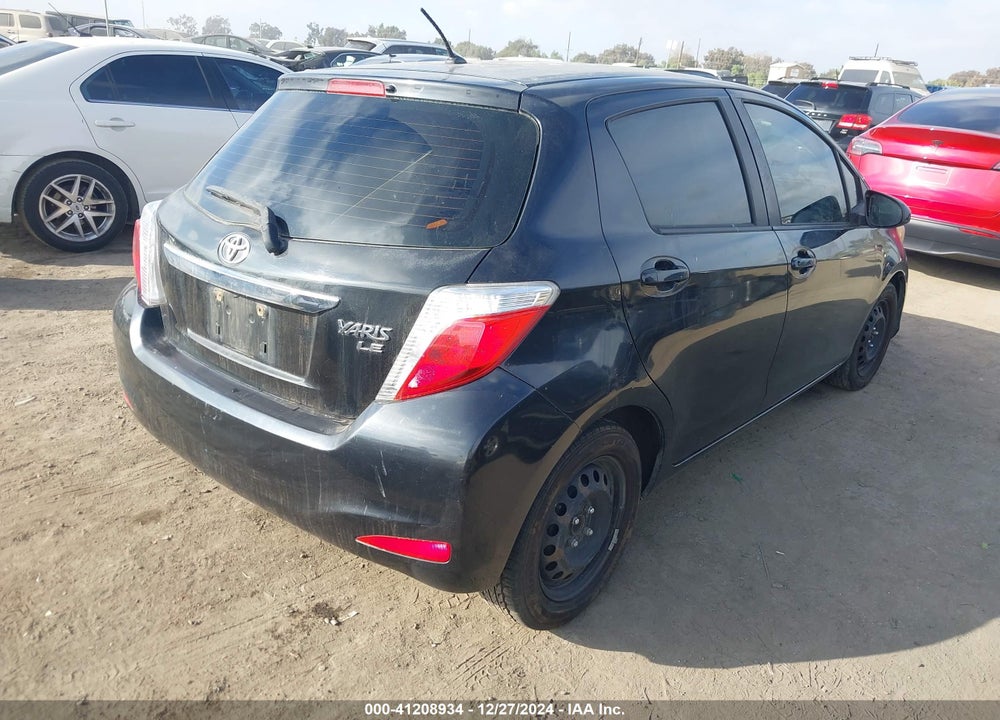 2013 TOYOTA YARIS VIN: JTDKTUD35DD567914