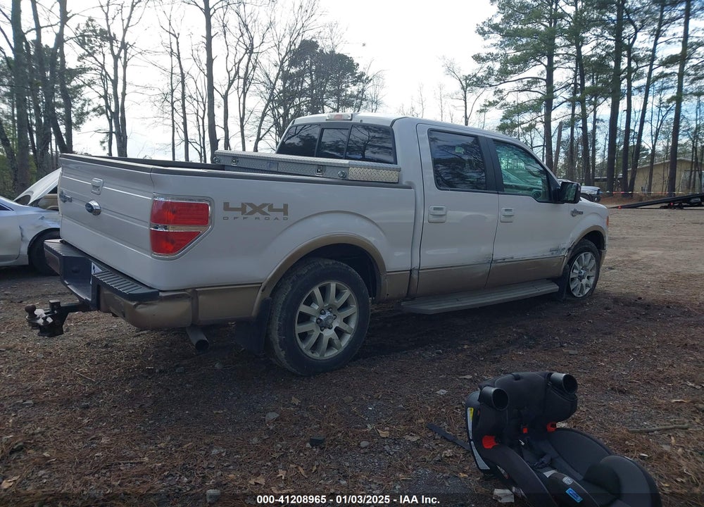 2012 FORD F150 SUPERCREW VIN: 1FTFW1ET5CKD77272