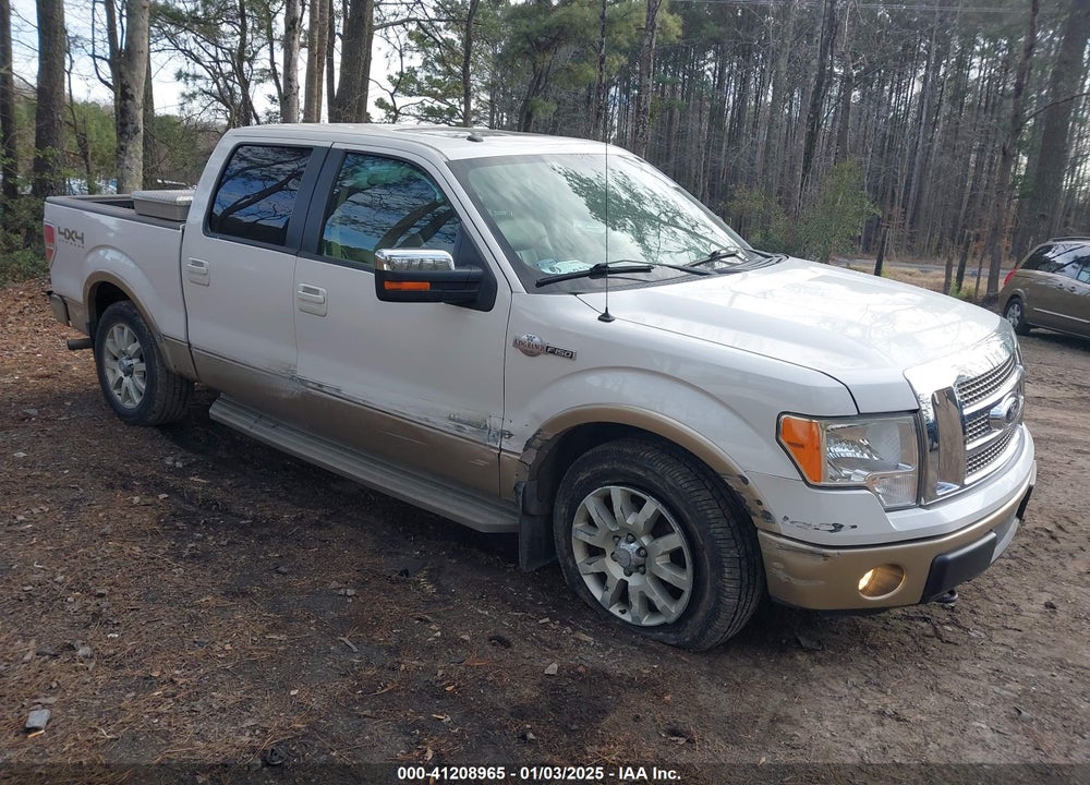 2012 FORD F150 SUPERCREW VIN: 1FTFW1ET5CKD77272