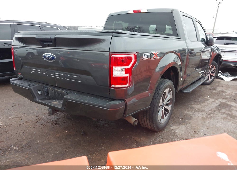 2019 FORD F150 SUPERCREW VIN: 1FTEW1C53KKD70870
