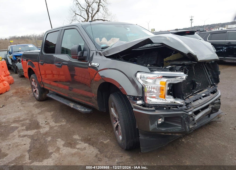 2019 FORD F150 SUPERCREW VIN: 1FTEW1C53KKD70870