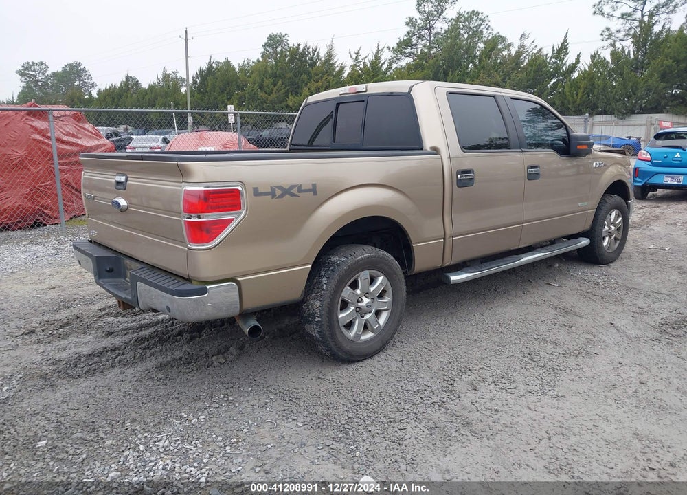 2013 FORD F150 SUPERCREW VIN: 1FTFW1ET2DFA27236