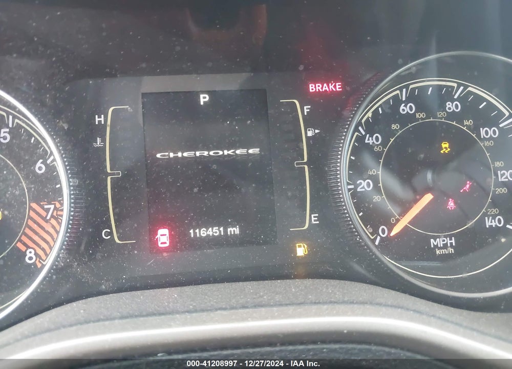 2015 JEEP CHEROKEE LATITUDE VIN: 1C4PJLCSXFW547292