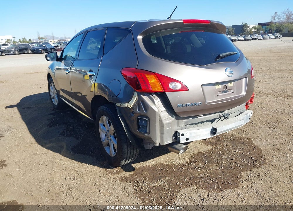 2010 NISSAN MURANO S/SL/LE VIN: JN8AZ1MUXAW003875