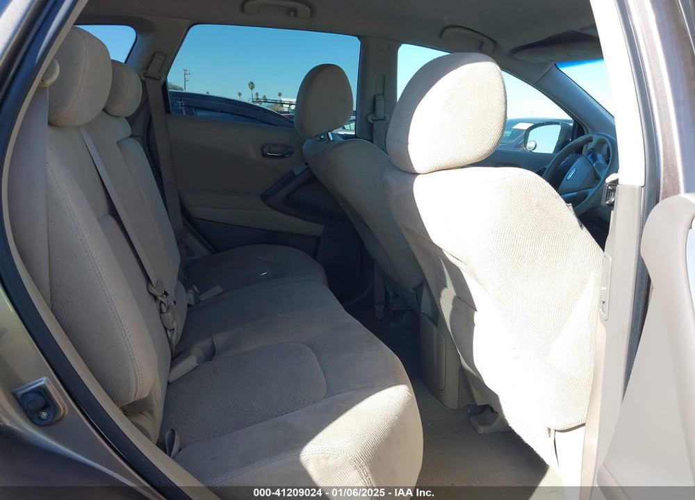 2010 NISSAN MURANO S/SL/LE VIN: JN8AZ1MUXAW003875
