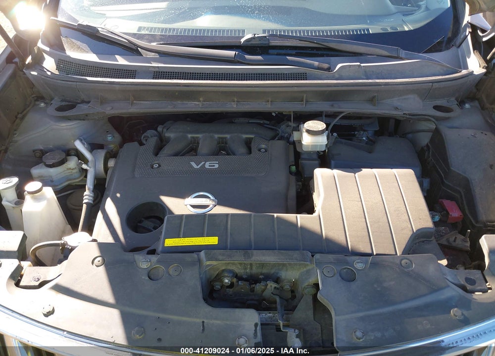 2010 NISSAN MURANO S/SL/LE VIN: JN8AZ1MUXAW003875