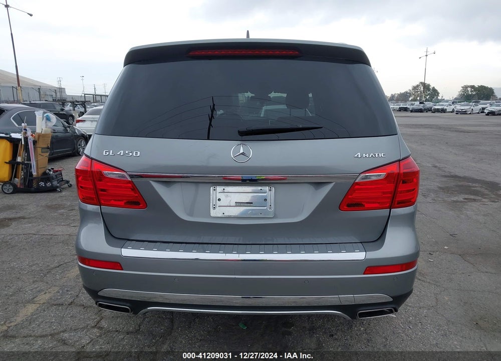 2015 MERCEDES-BENZ GL 450 4MATIC VIN: 4JGDF6EE3FA492478
