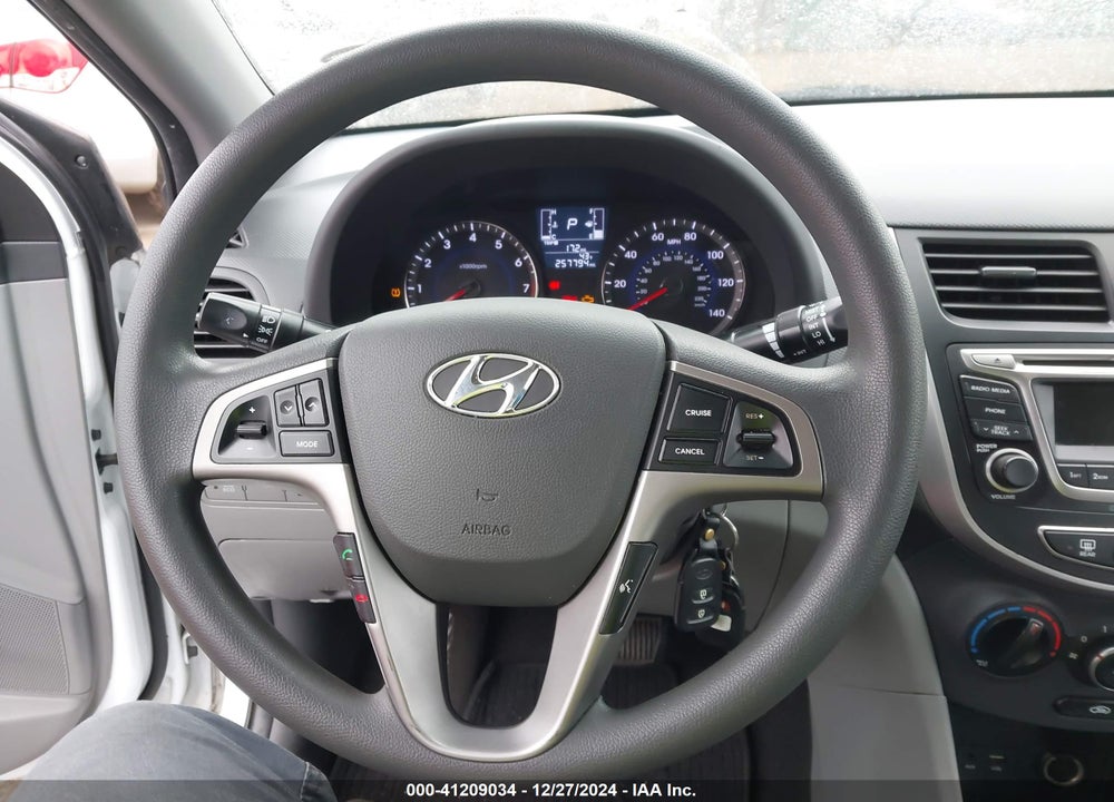 2017 HYUNDAI ACCENT SE VIN: KMHCT4AE8HU342690