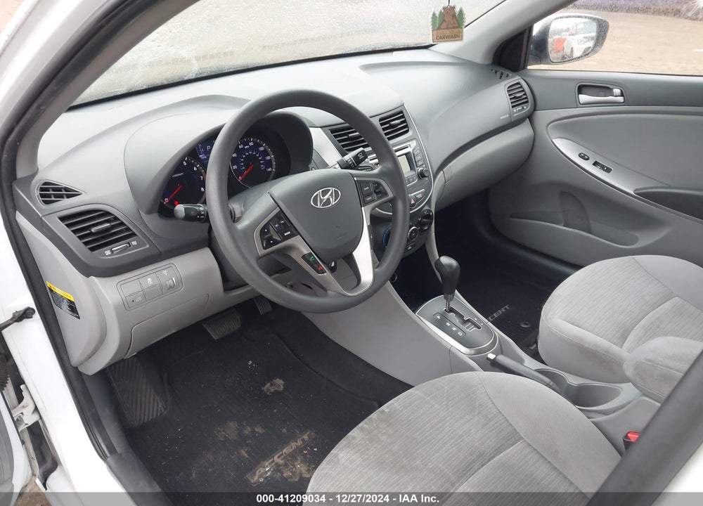 2017 HYUNDAI ACCENT SE VIN: KMHCT4AE8HU342690