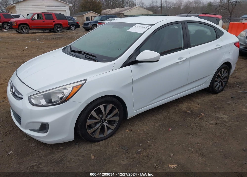 2017 HYUNDAI ACCENT SE VIN: KMHCT4AE8HU342690