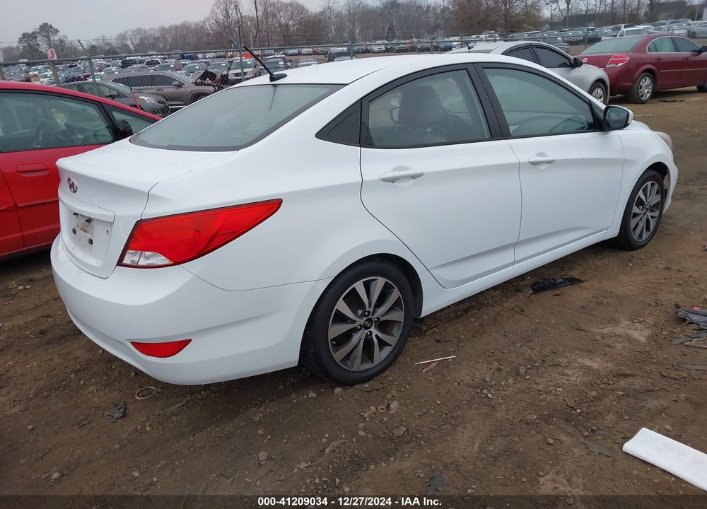 2017 HYUNDAI ACCENT SE VIN: KMHCT4AE8HU342690