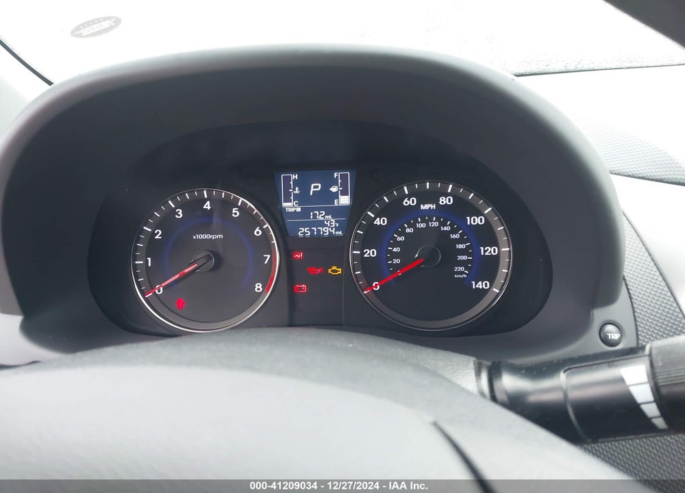 2017 HYUNDAI ACCENT SE VIN: KMHCT4AE8HU342690