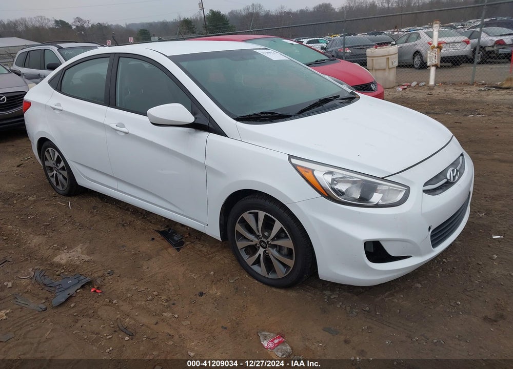 2017 HYUNDAI ACCENT SE VIN: KMHCT4AE8HU342690