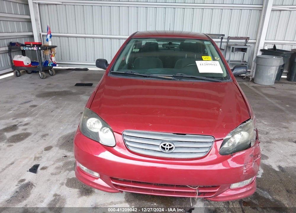 2003 TOYOTA COROLLA S VIN: 1NXBR32EX3Z079629