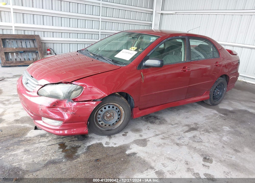 2003 TOYOTA COROLLA S VIN: 1NXBR32EX3Z079629