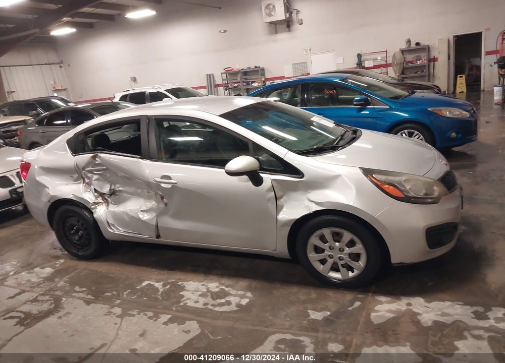 2013 KIA RIO LX VIN: KNADM4A37D6216854