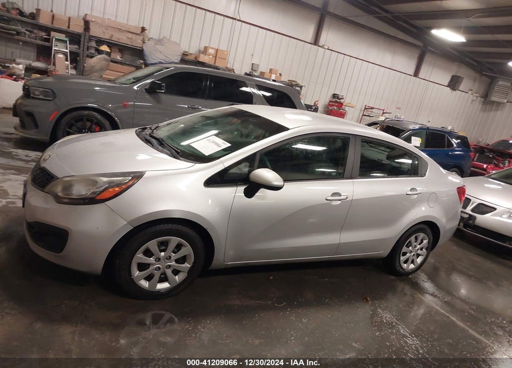 2013 KIA RIO LX VIN: KNADM4A37D6216854