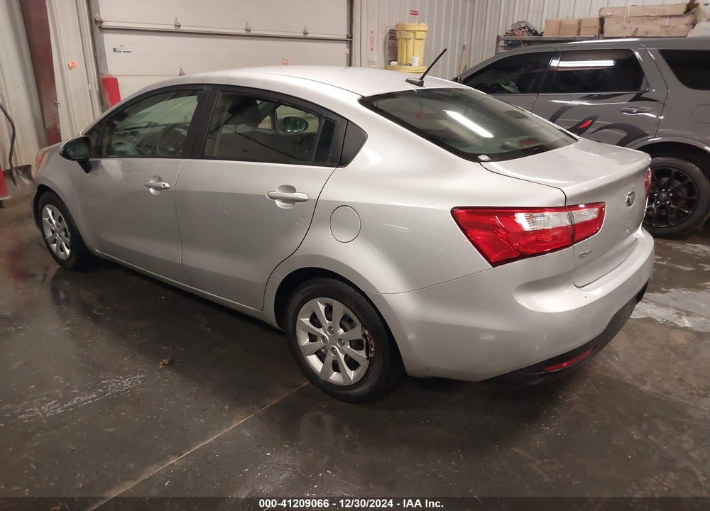2013 KIA RIO LX VIN: KNADM4A37D6216854
