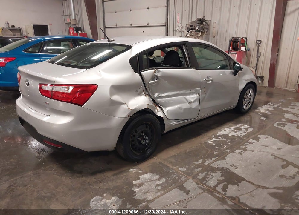 2013 KIA RIO LX VIN: KNADM4A37D6216854
