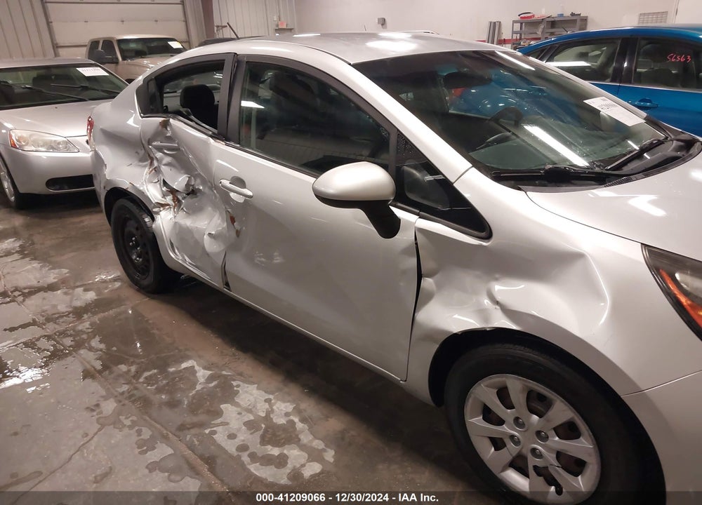 2013 KIA RIO LX VIN: KNADM4A37D6216854