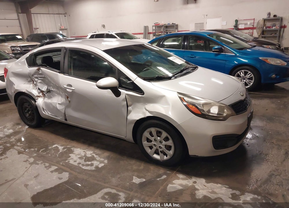 2013 KIA RIO LX VIN: KNADM4A37D6216854