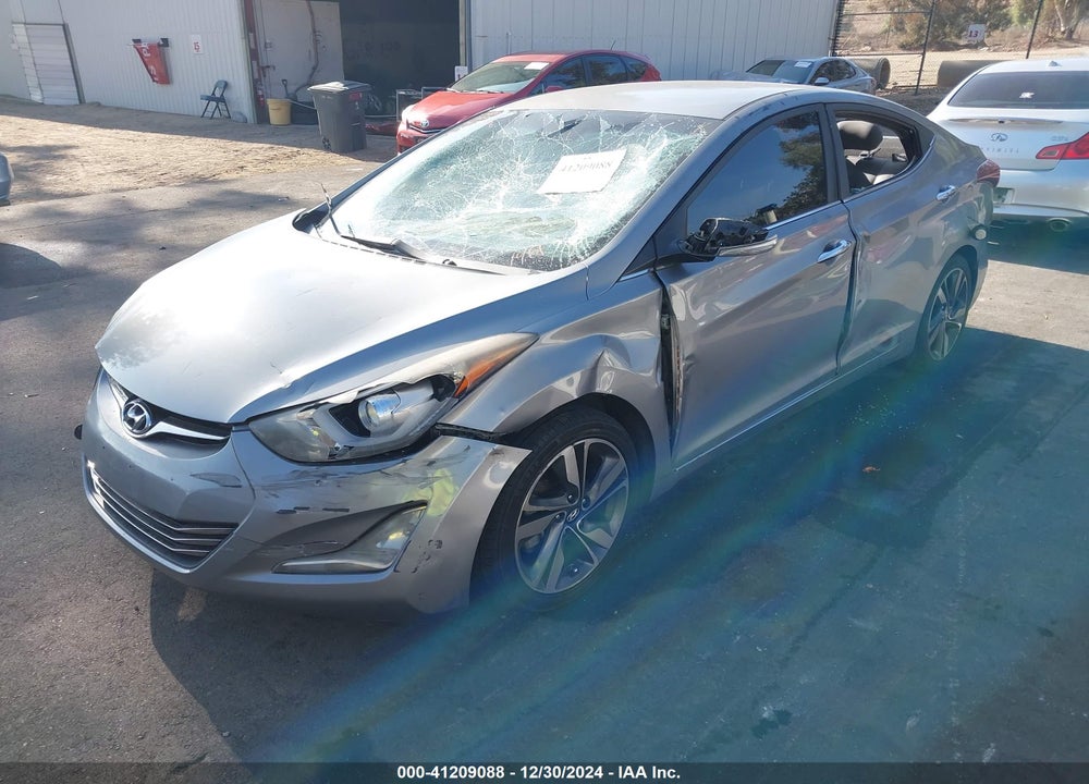 2014 HYUNDAI ELANTRA SE/SPORT/LIMITED VIN: KMHDH4AEXEU061461