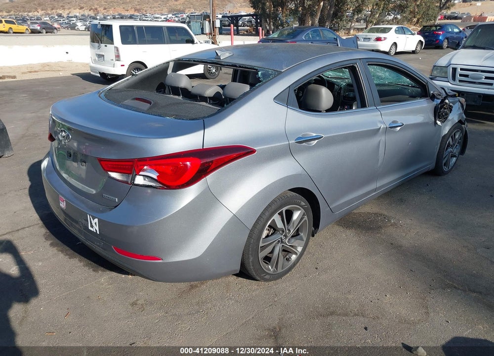 2014 HYUNDAI ELANTRA SE/SPORT/LIMITED VIN: KMHDH4AEXEU061461