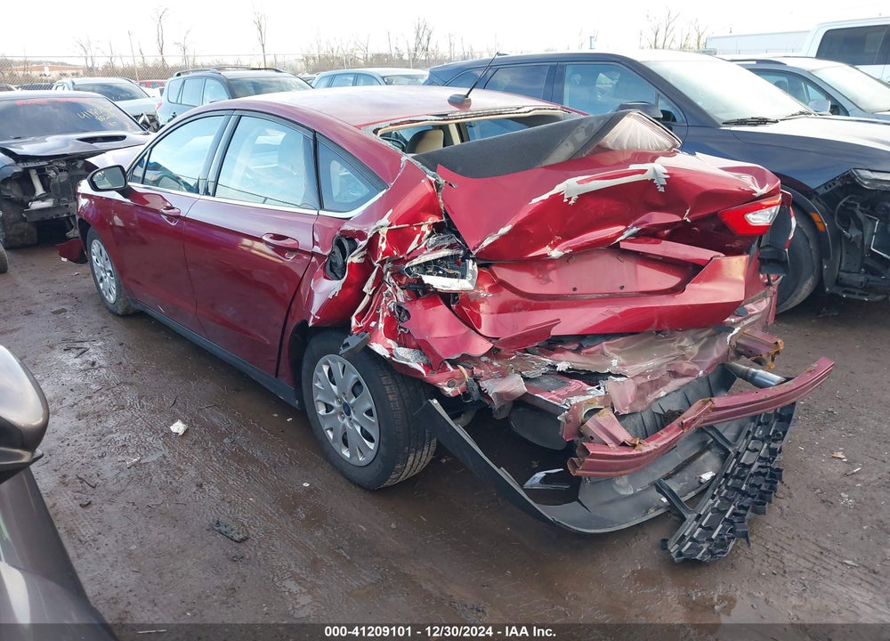 2014 FORD FUSION S VIN: 1FA6P0G77E5392175