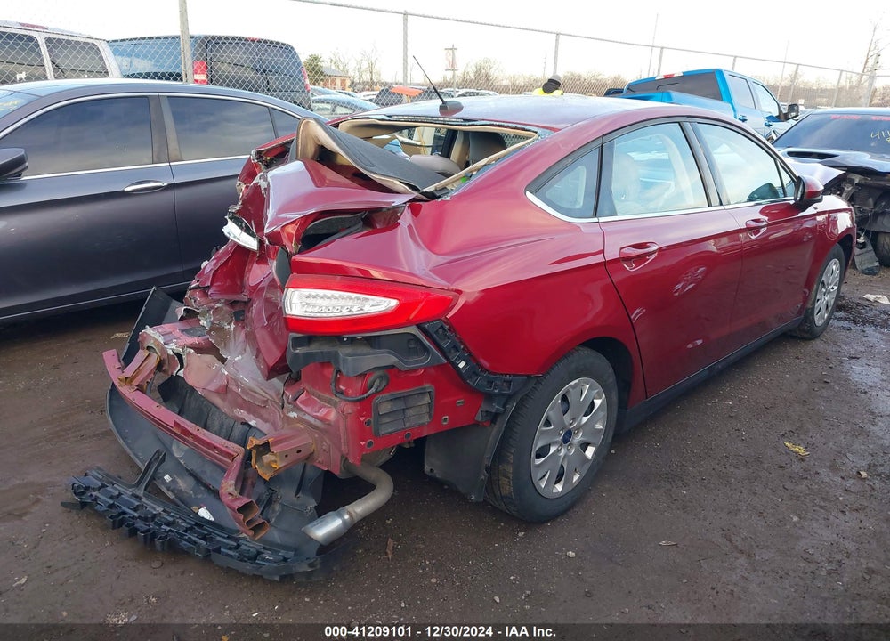 2014 FORD FUSION S VIN: 1FA6P0G77E5392175