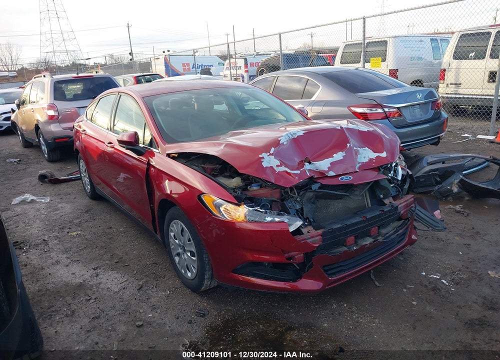 2014 FORD FUSION S VIN: 1FA6P0G77E5392175