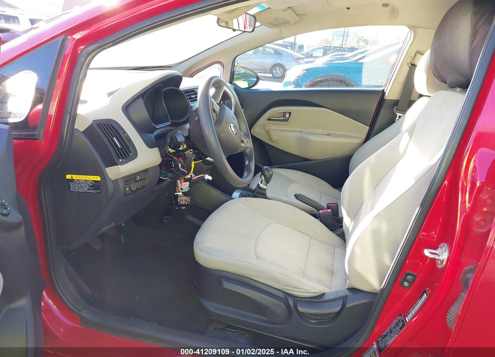 2013 KIA RIO LX VIN: KNADM4A35D6184664