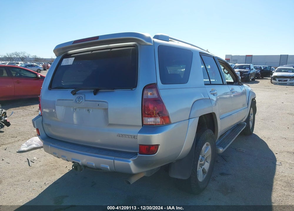 2003 TOYOTA 4RUNNER LIMITED VIN: JTEZT17R330006786