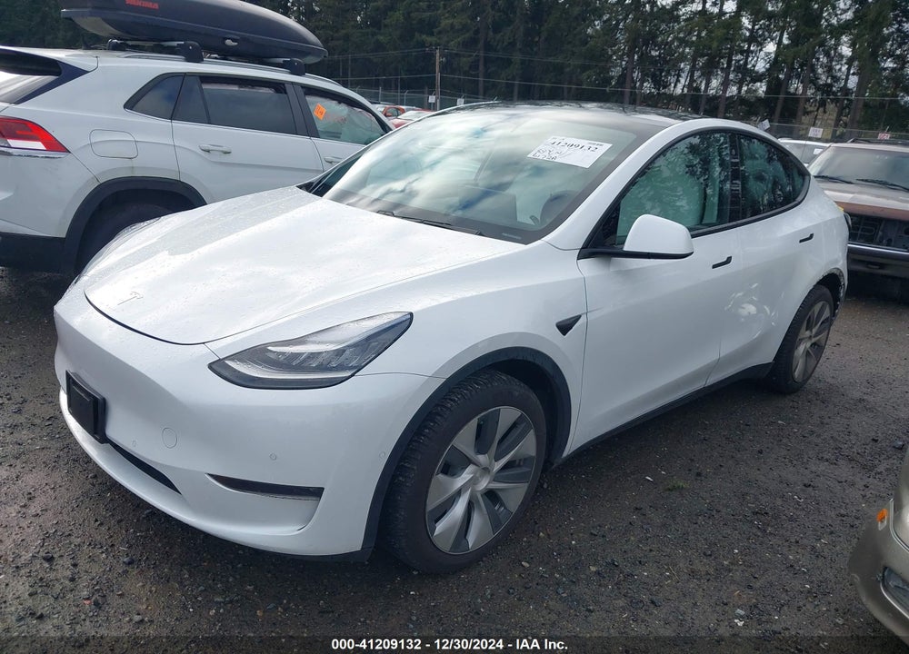 2020 TESLA MODEL Y LONG RANGE DUAL MOTOR ALL-WHEEL DRIVE VIN: 5YJYGDEE3LF051671