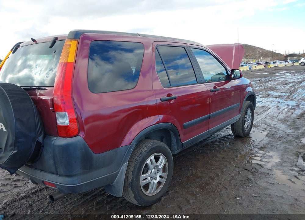 2004 HONDA CR-V EX VIN: SHSRD78824U241590
