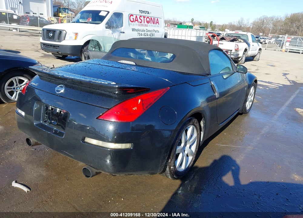 2004 NISSAN 350Z TOURING VIN: JN1AZ36A14T012998