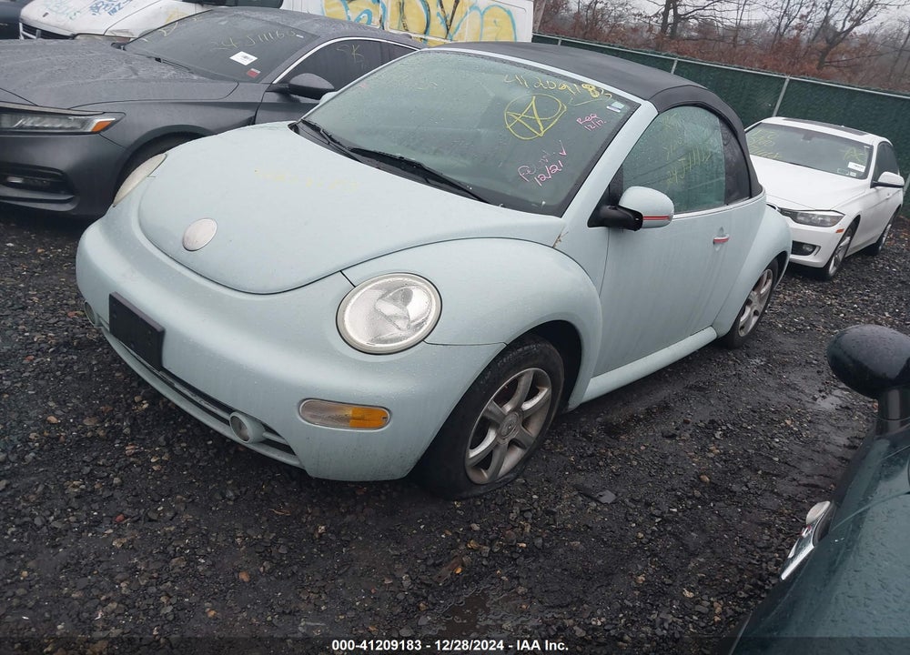 2004 VOLKSWAGEN NEW BEETLE GLS VIN: 3VWCD21Y04M303006
