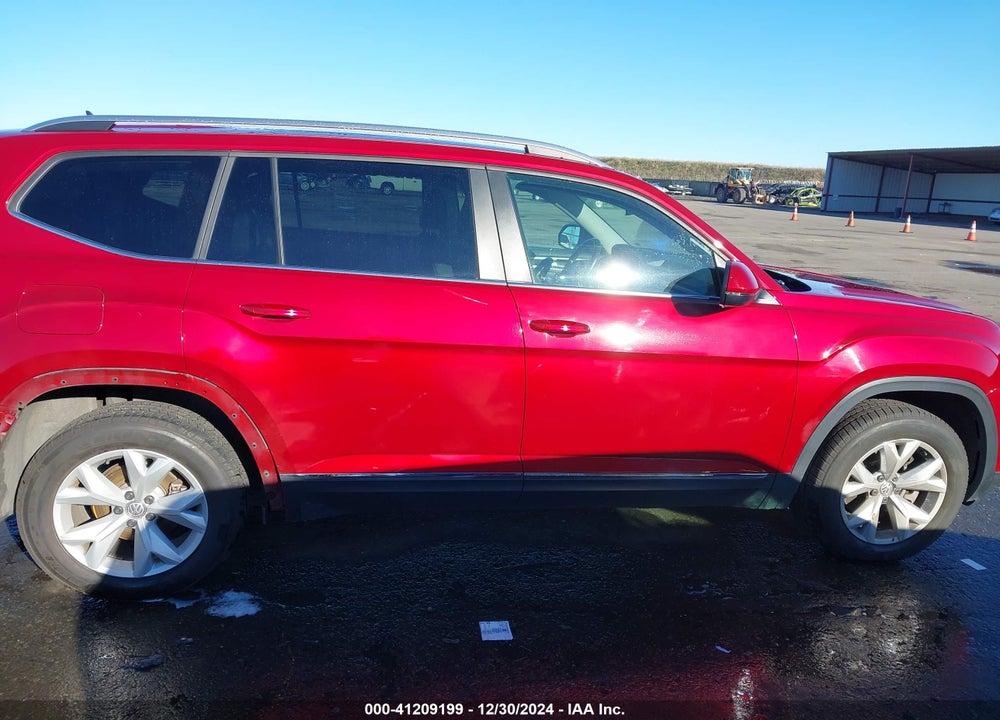 2018 VOLKSWAGEN ATLAS 3.6L V6 SEL VIN: 1V2ER2CA4JC593422