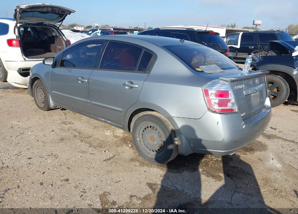 2012 NISSAN SENTRA VIN: 3N1AB6AP3CL763878